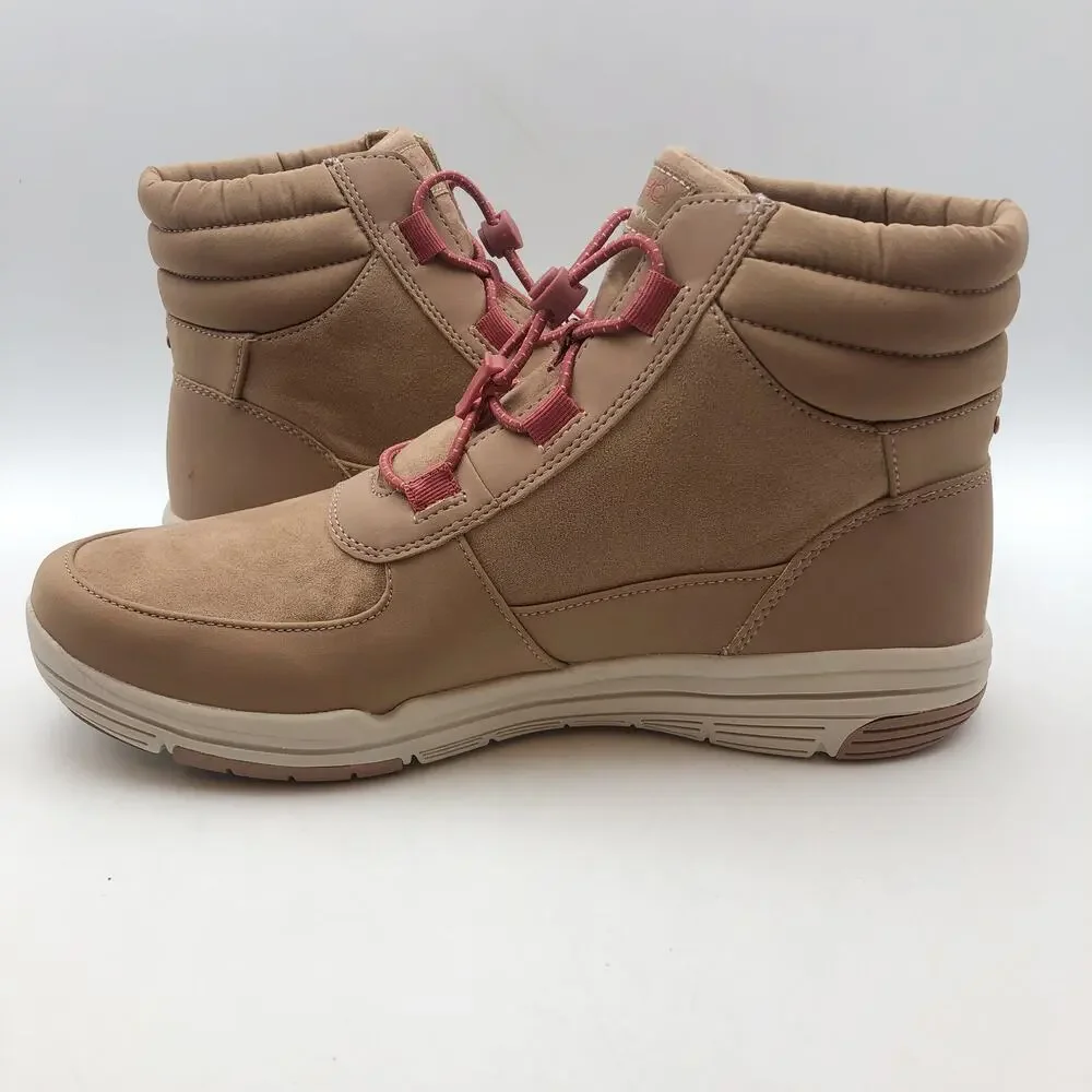 Ryka Womens Amanda Cold Weather Boots Size 9 Tan Brown NIB